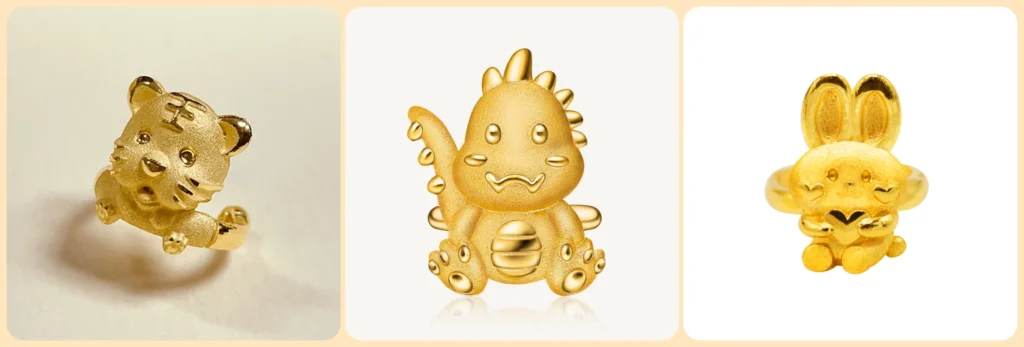 금반지 구매 전 알아둘 점 (결혼반지, 약혼반지, 돌반지) 4 돌반지-디자인