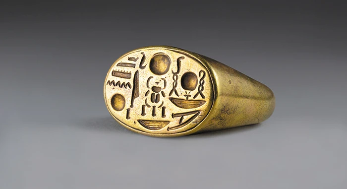 금반지 구매 전 알아둘 점 (결혼반지, 약혼반지, 돌반지) 5 투탕카멘-반지