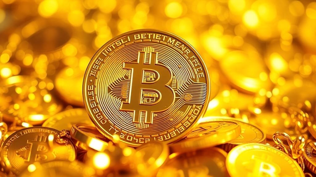 금 vs 비트코인, 동반 상승의 비밀? 투자 전략 A to Z (40자) 2 비트코인, 디지털 금? (realistic 스타일)