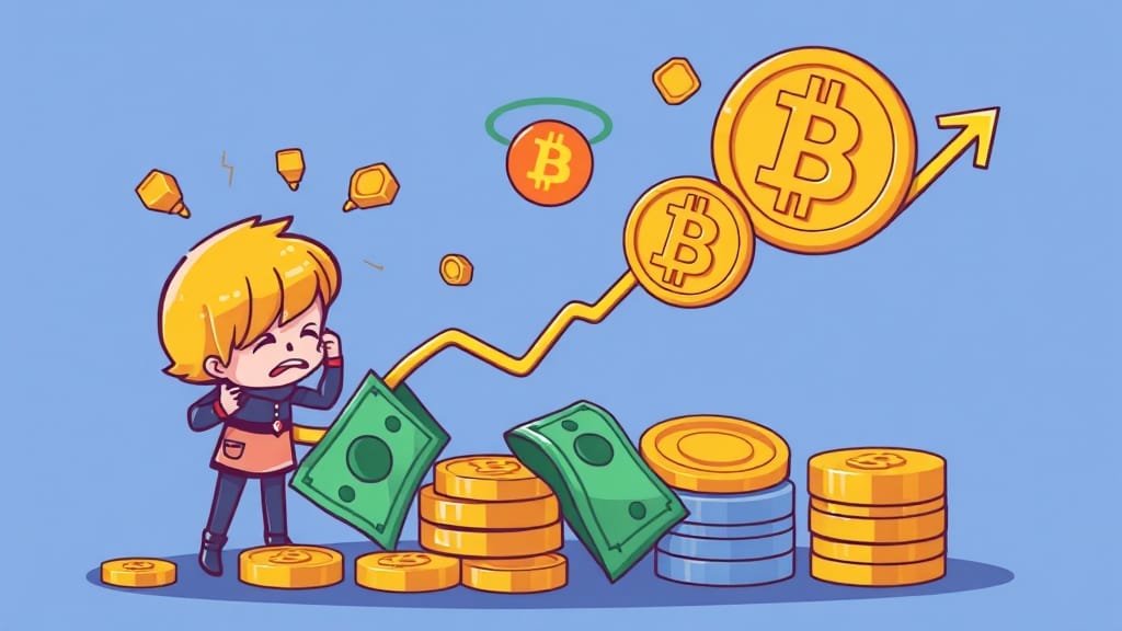 금 vs 비트코인, 동반 상승의 비밀? 투자 전략 A to Z (40자) 4 효과적인 투자 전략 (cartoon 스타일)