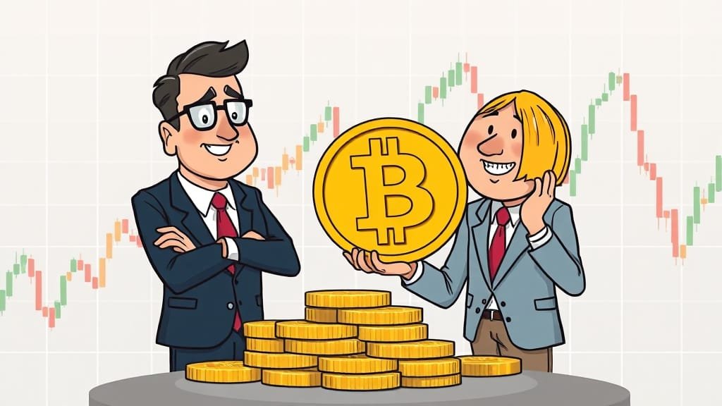 금 vs 비트코인, 동반 상승의 비밀? 투자 전략 A to Z (40자) 6 투자 시 유의사항 및 조언 (cartoon 스타일)