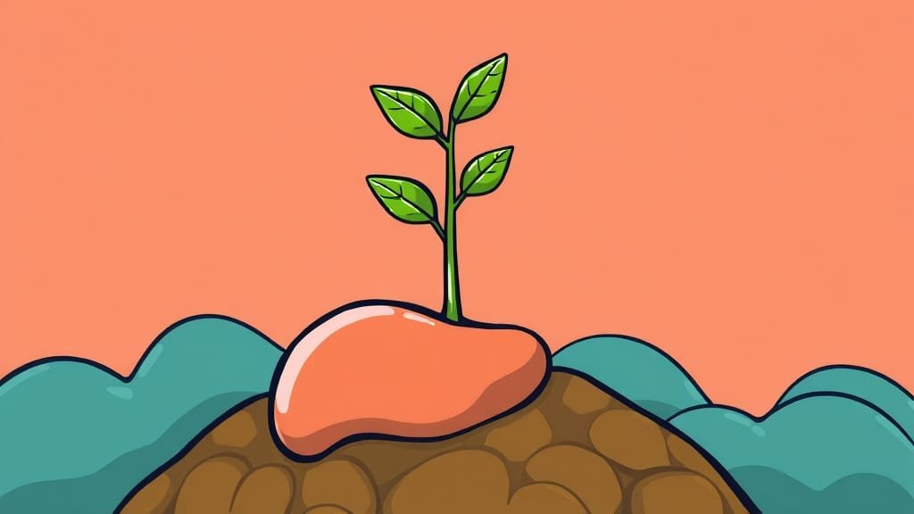 췌장암 생존율 최신 분석: 병기별, 치료법, 예방 및 관리 A to Z 3 췌장암 생존율 영향 요인 (cartoon 스타일)