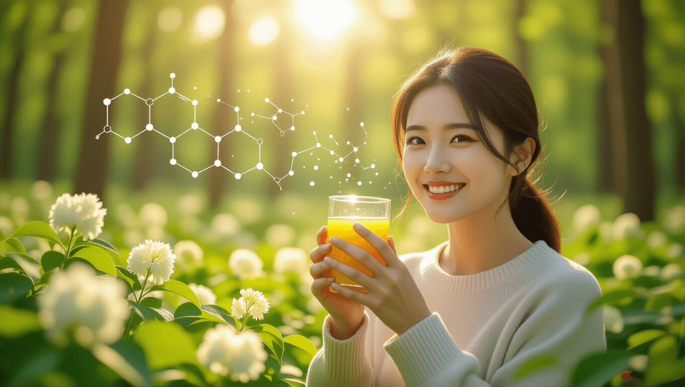 칡즙 효능: 갱년기 완화부터 남성 건강까지! 섭취 시 주의사항 & 좋은 칡즙 고르는 법 2 ✨ 칡즙의 핵심 성분과 효능