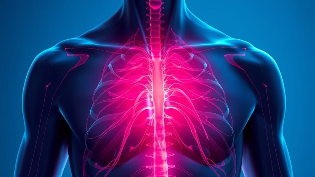 늑간신경통 완벽 가이드: 원인, 증상, 진단, 치료, 예방 A to Z 3 늑간신경통 증상 분석 (realistic 스타일)