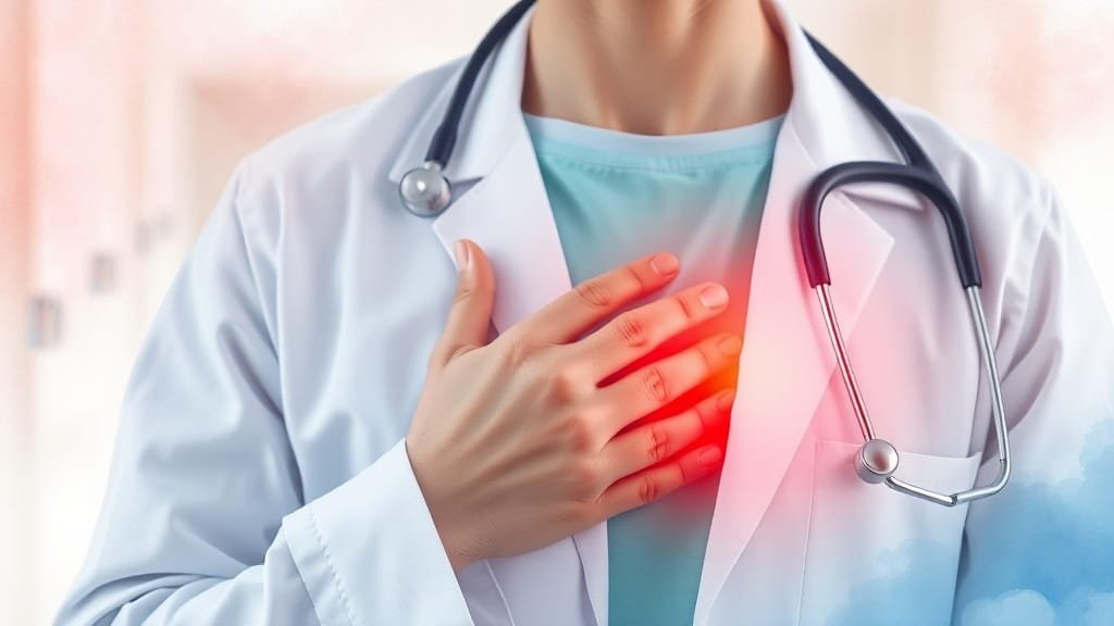 늑간신경통 완벽 가이드: 원인, 증상, 진단, 치료, 예방 A to Z 4 늑간신경통 진단 방법 (watercolor 스타일)