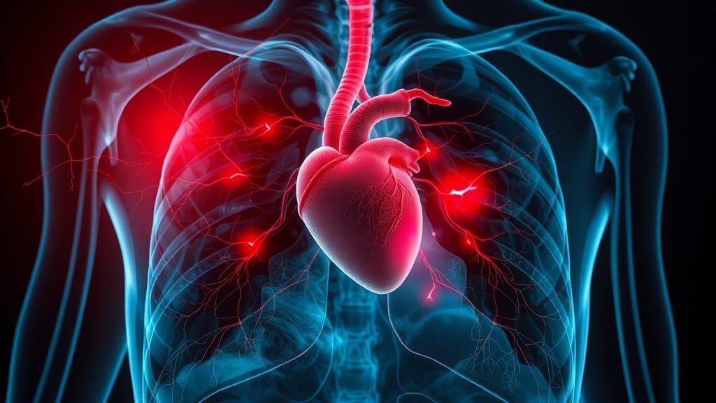 늑간신경통 완벽 가이드: 원인, 증상, 진단, 치료, 예방 A to Z 6 늑간신경통과 혼동 질환 (realistic 스타일)