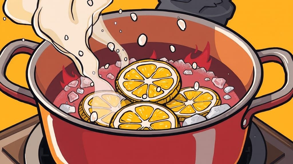 탄 냄비 닦는 법 A to Z: 베이킹소다, 과탄산소다 활용법 & 예방 꿀팁 5 기타 세척 방법 (cartoon 스타일)