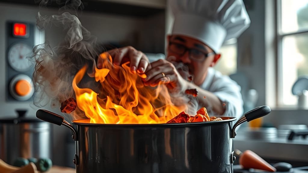 탄 냄비 닦는 법 A to Z: 베이킹소다, 과탄산소다 활용법 & 예방 꿀팁 7 탄 냄비 예방 꿀팁 (realistic 스타일)