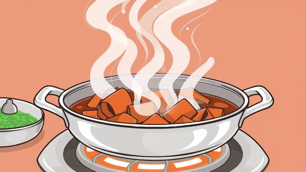 탄 냄비 닦는 법 A to Z: 베이킹소다, 과탄산소다 활용법 & 예방 꿀팁 8 요리 꿀팁 (illustration 스타일)