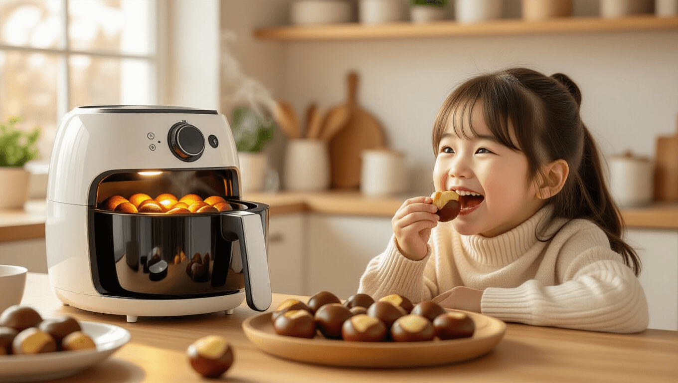 에어프라이어 군밤 완벽 가이드: 밤 선택부터 보관, 레시피 꿀팁 5 🍽️ 에어프라이어 군밤, 다양하게 즐기는 레시피