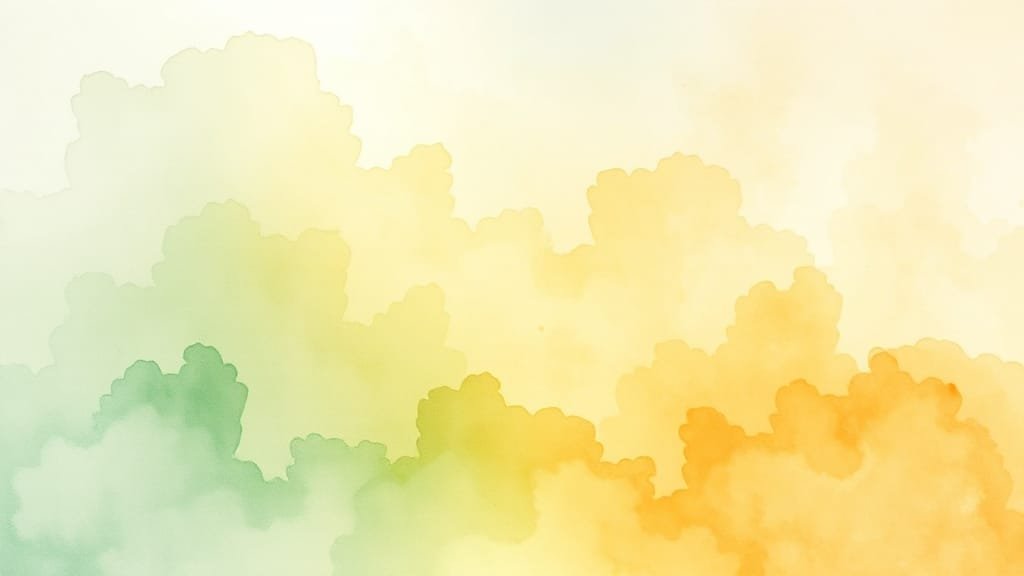 컴활 1급 시험이란? (watercolor 스타일)