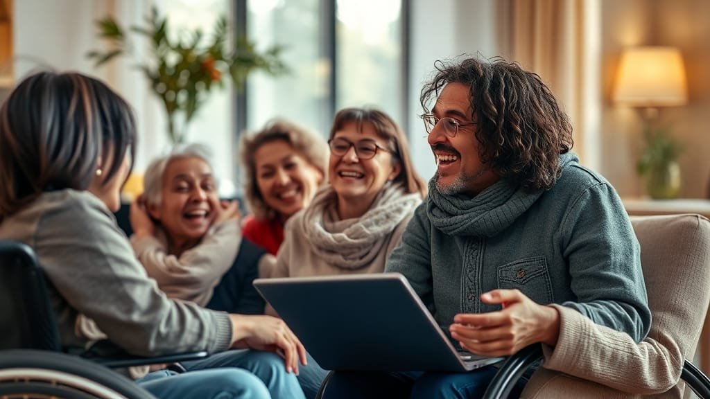 장애인식개선 교육 A to Z: 중요성, 법령, 유형별 차별 사례 완벽 분석 2 장애인식개선 이러닝센터 소개 (realistic 스타일)