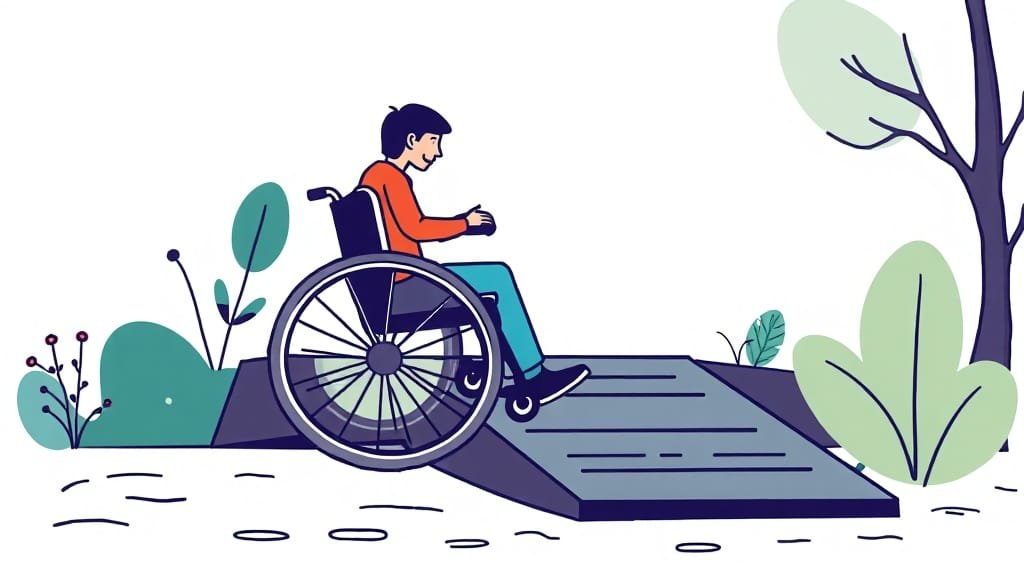 장애인식개선 교육 A to Z: 중요성, 법령, 유형별 차별 사례 완벽 분석 6 교육 효과를 높이는 실천 방법 (illustration 스타일)