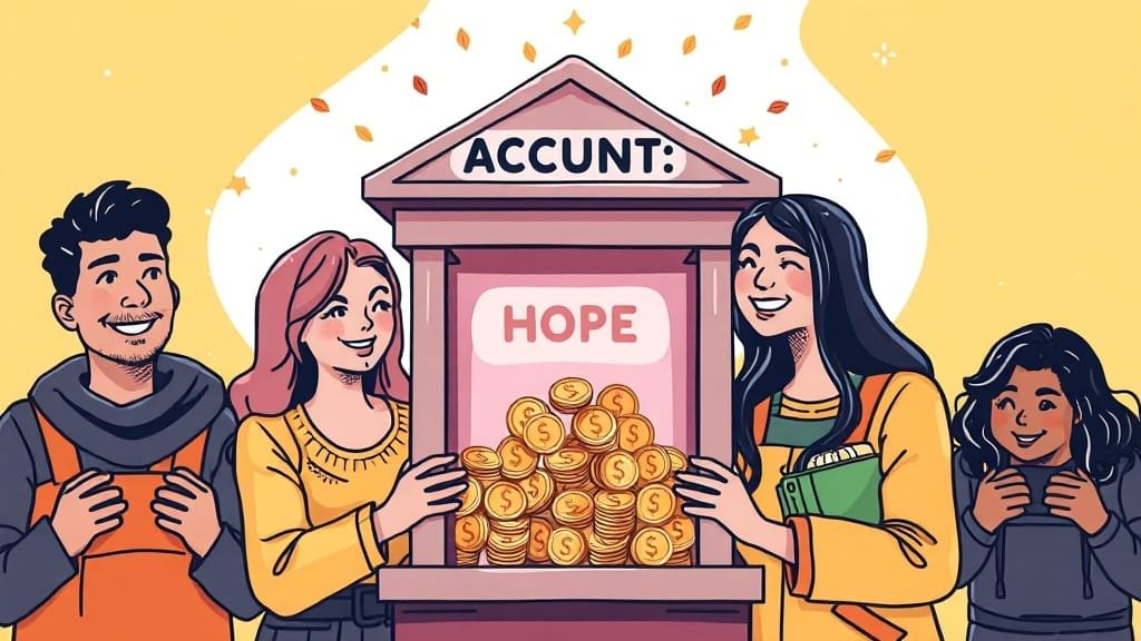 희망저축계좌2 완벽 가이드: 대상, 조건, 신청방법, 정부지원금 총정리 2 지원 대상 및 자격 조건 (illustration 스타일)