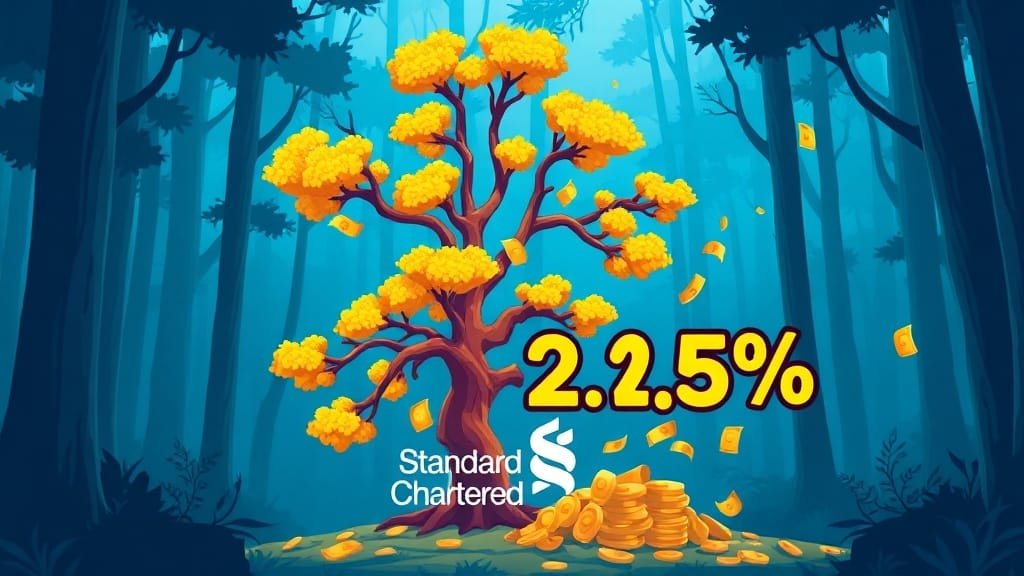 SC제일은행 e-그린세이브예금 완벽 분석: 금리, 이자, 가입 조건, 투자 전략 A to Z 2 금리 및 우대 조건 (cartoon 스타일)