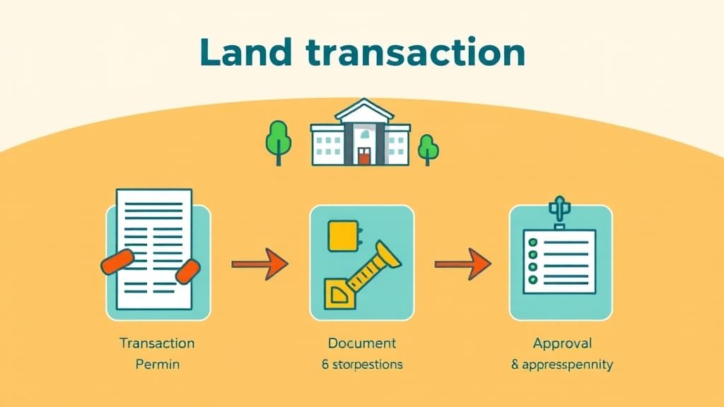 신청 절차 및 필요 서류 (cartoon 스타일)