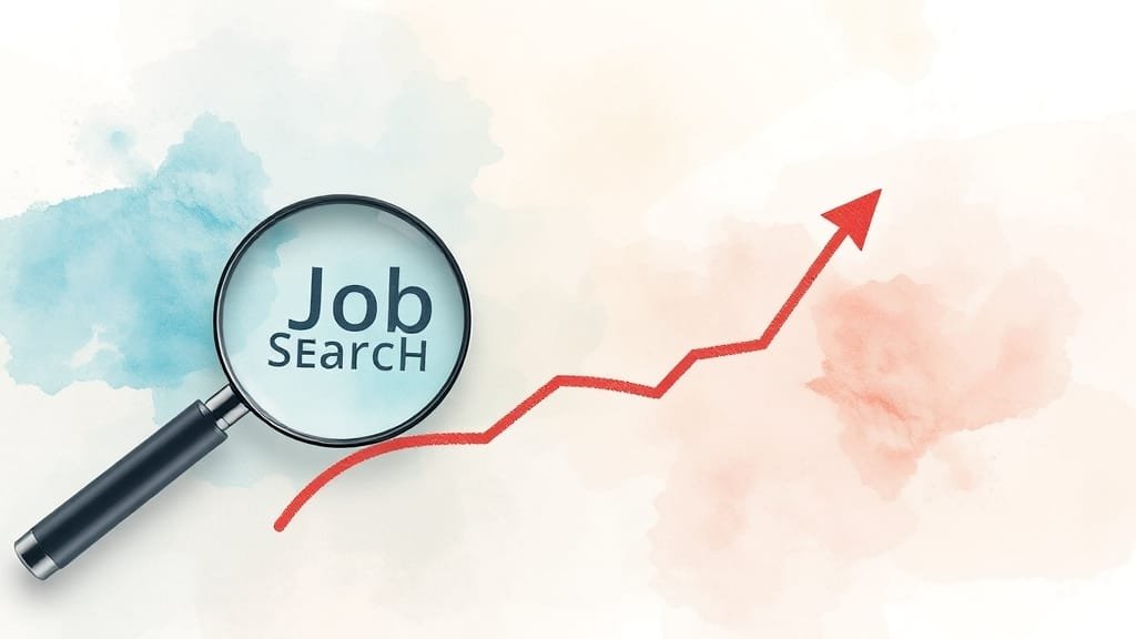 4차 실업인정 완벽 가이드: 준비, 서류, 심리검사, 불통과 방지 전략 7 5차 실업인정 전략 및 구직 계획 (watercolor 스타일)