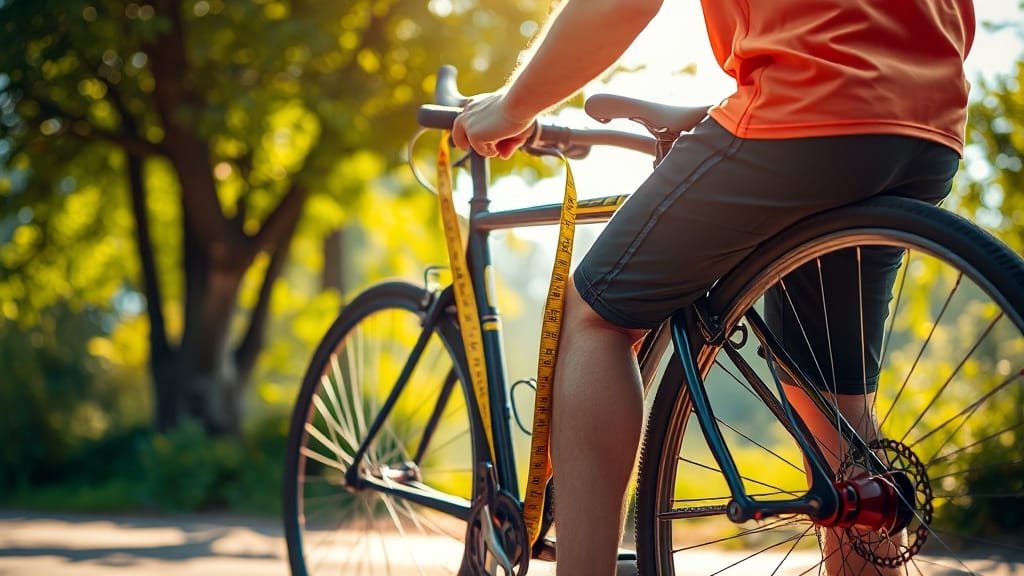 내 키에 딱 맞는 자전거 사이즈 찾는 완벽 가이드: 종류별 추천 & 팁 2 정확한 신체 사이즈 측정법 (realistic 스타일)