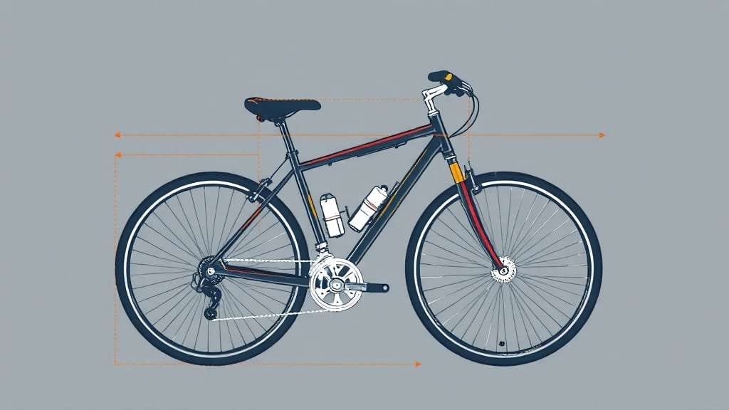 내 키에 딱 맞는 자전거 사이즈 찾는 완벽 가이드: 종류별 추천 & 팁 3 사이즈표 활용, 나에게 맞는 자전거 찾기 (illustration 스타일)