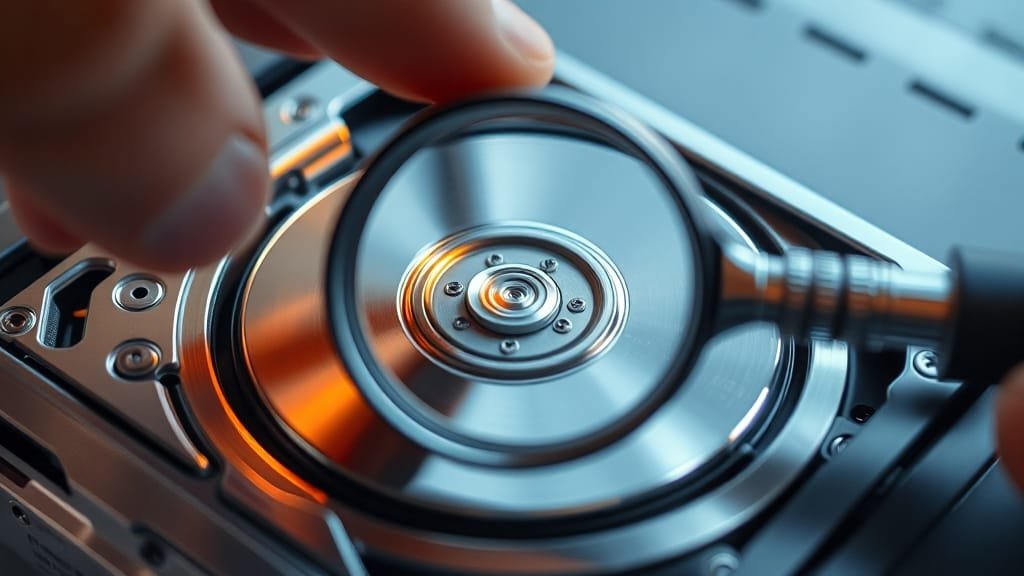 외장하드 복구, 왜 필요할까? (realistic 스타일)