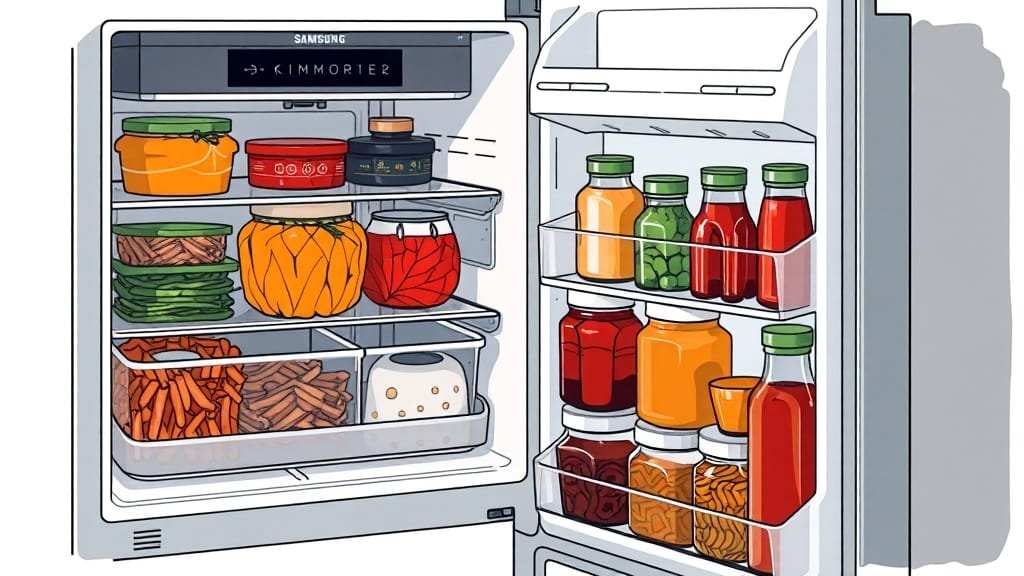 삼성 김치냉장고 김치통 규격 총정리: 모델별 호환 정보 & 구매 가이드 5 김치통 구매처 (illustration 스타일)