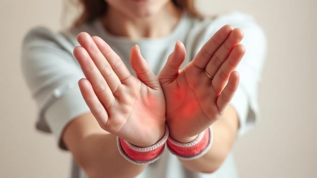 손 저림 원인부터 예방까지: 목디스크, 손목터널증후군 자가진단 & 완화법 5 손 저림 완화를 위한 생활 속 관리법 (realistic 스타일)