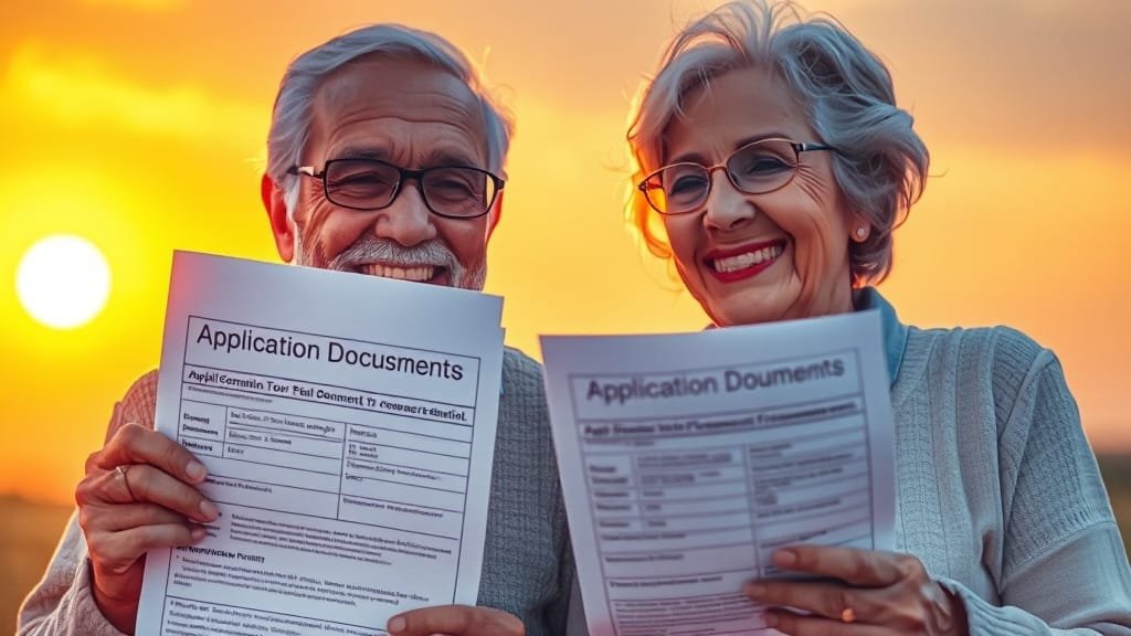 신청 시기 및 필요 서류 (watercolor 스타일)