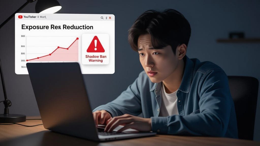유튜브 쉐도우밴 원인부터 탈출까지, 알고리즘 초기화 전략 1 📋 유튜브 쉐도우밴, 왜 발생하고 어떻게 알 수 있나요?