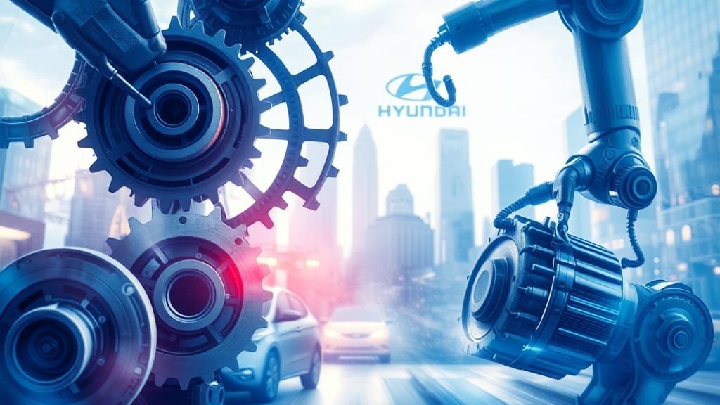 디아이씨(DIC) 주가 전망: 로봇 감속기 성장 모멘텀 집중 분석 4 디아이씨의 강점 및 리스크 요인 (watercolor 스타일)