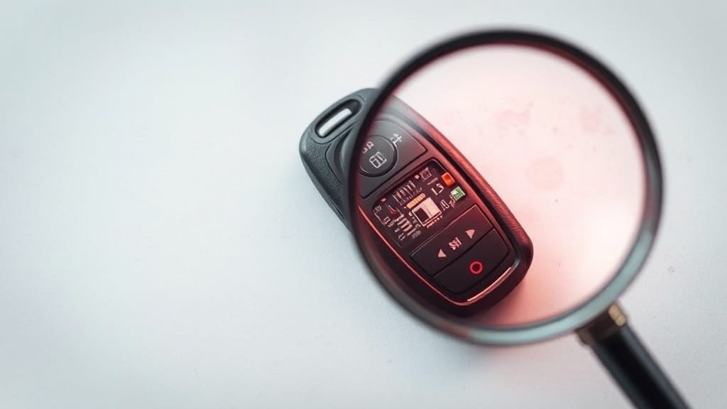 스마트키 고장 원인 및 자가 진단 (watercolor 스타일)