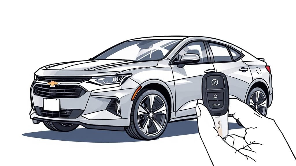 분실된 스마트키 데이터 삭제 및 보안 강화 (illustration 스타일)