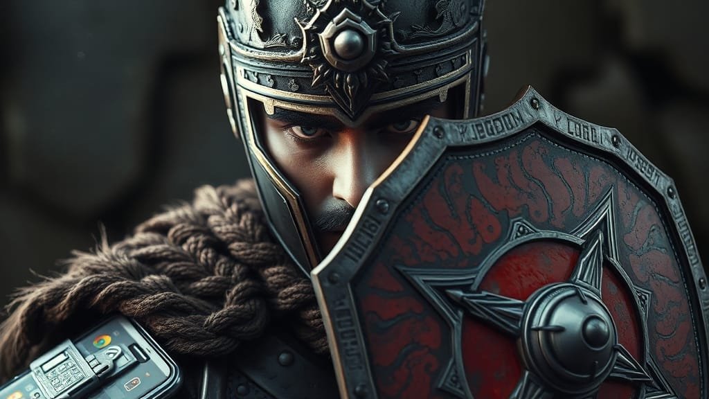 스마트폰 백도어 감염 증상과 예방: 보안 설정 강화 A to Z 7 스마트폰 보안 설정, 이렇게! (realistic 스타일)