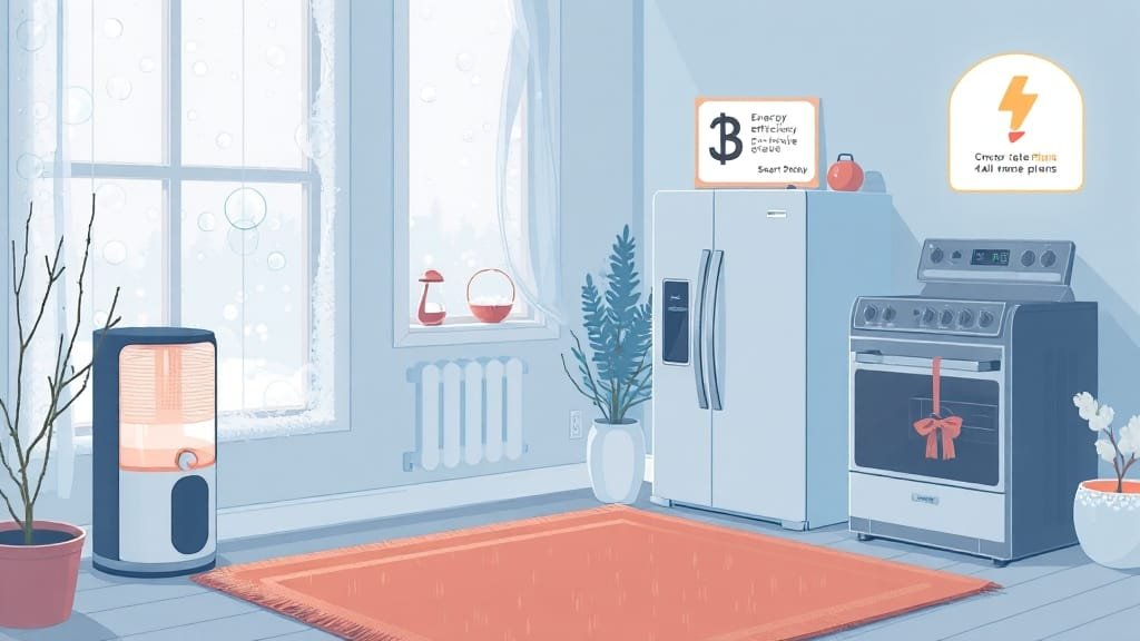 전기장판 전기요금 절약 A to Z: 소비전력 계산부터 안전 사용법까지 7 난방비 절약 꿀팁 (전기장판 외) (illustration 스타일)