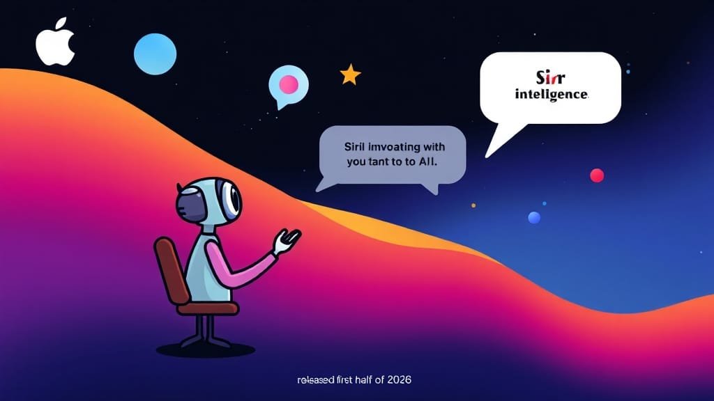 차세대 시리 개발 현황 및 계획 (cartoon 스타일)