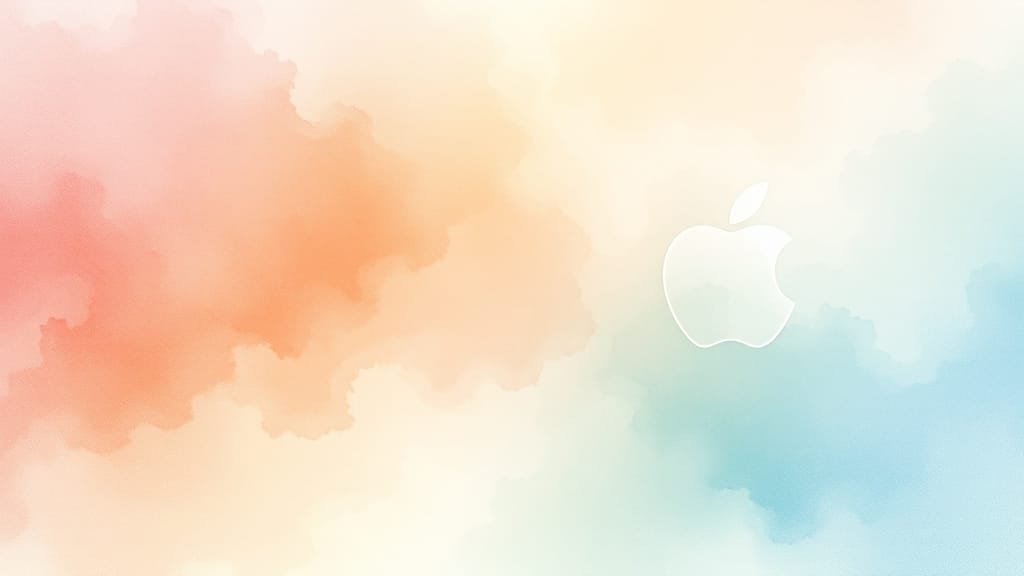 결론 (watercolor 스타일)