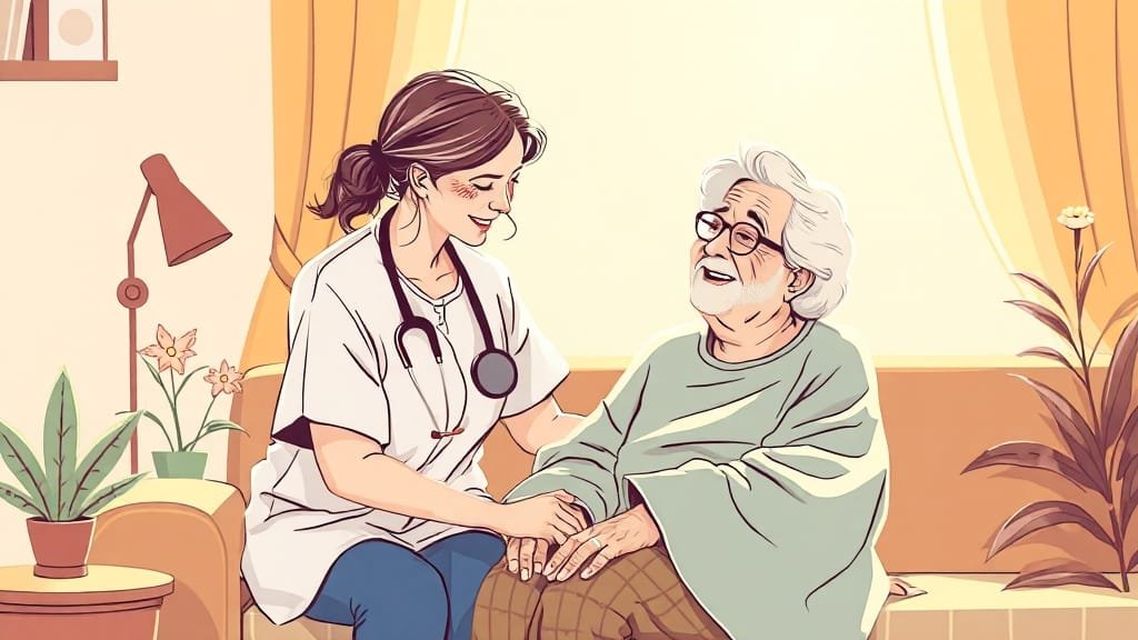 요양보호사 vs 간병인: 자격증, 역할, 비용 완벽 비교 (2025 최신) 7 요양보호사 및 간병인 관련 비용 정보 (illustration 스타일)