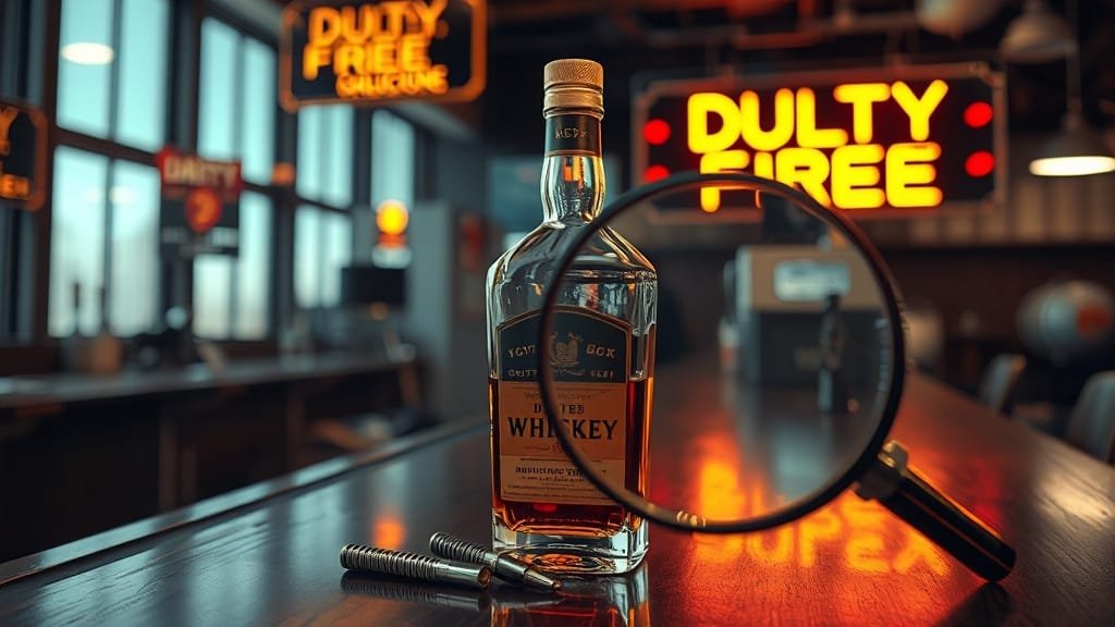 위스키 반입 Q&A (realistic 스타일)