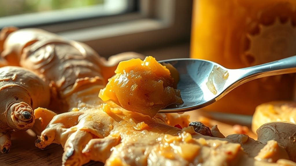 생강 손질 A to Z (realistic 스타일)