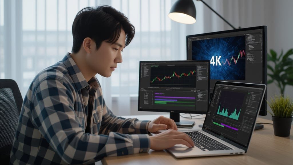 🎬 프리미어 프로 작업 환경을 위한 M5 GPU 및 AI 성능 심층 비교