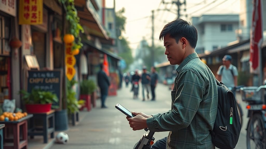 ZaloPay 완전 정복: 설치부터 베트남 여행 꿀팁까지! 1 ZaloPay, 베트남 국민 앱? (realistic 스타일)