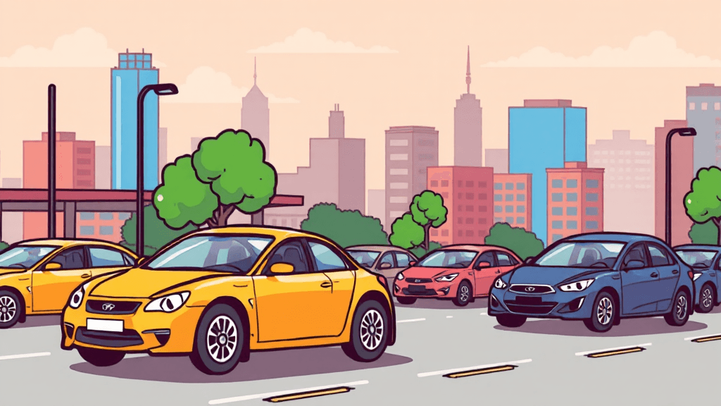 신용불량자 렌터카: 단기 이용 현실적 대안? 무심사 스포티지 조건, 비용 비교 1 단기 렌터카, 현실적 대안일까? (cartoon 스타일)