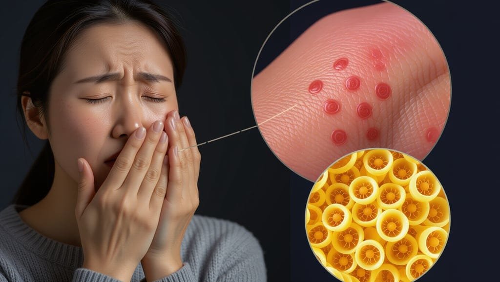 옴 vs 두드러기, 헷갈리는 증상 자가 진단 및 명확한 구별법 1 📋 옴 vs 두드러기, 핵심 증상 비교 분석