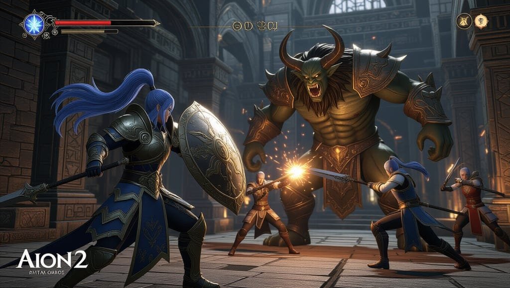 아이온2 수호성 공략: 스킬 트리, 스티그마, 데바니온 완벽 가이드 1 🛡️ 아이온2 수호성, 파티의 든든한 방패! 핵심 메커니즘 이해하기