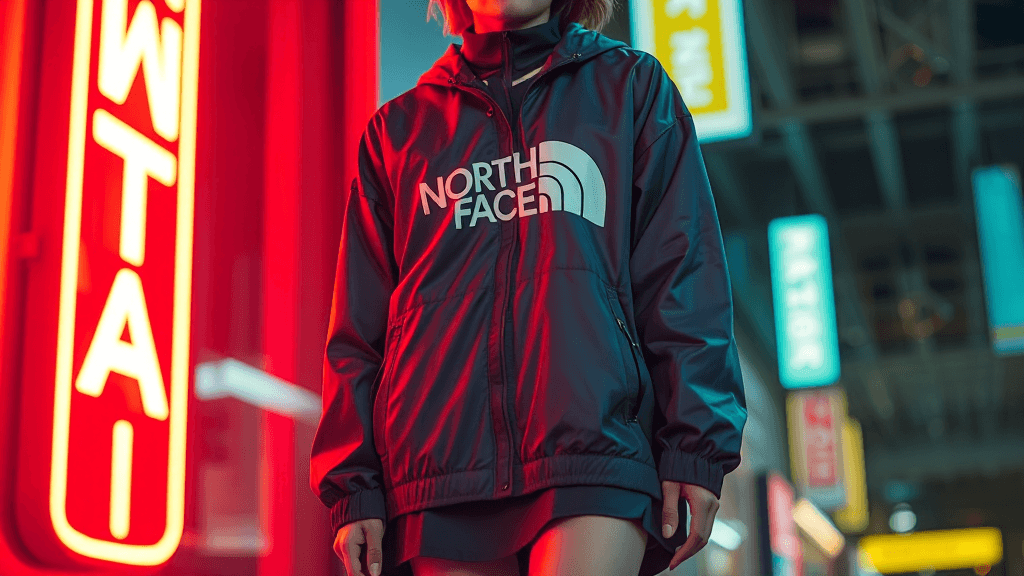 노스페이스 의류 완벽 가이드: 등산부터 고프코어룩 스타일링까지 3 고프코어룩, 노스페이스로 완성 (realistic 스타일)