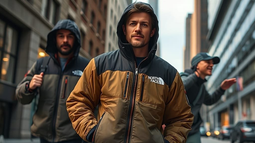 노스페이스 의류 완벽 가이드: 등산부터 고프코어룩 스타일링까지 4 자켓 종류별 특징 & 활용법 (realistic 스타일)