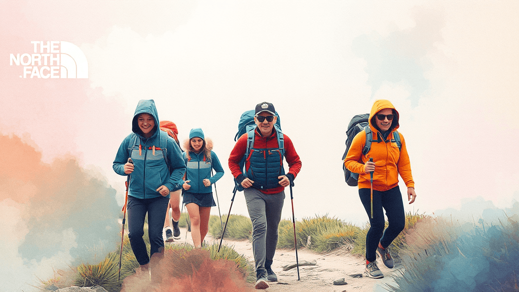 노스페이스 의류 완벽 가이드: 등산부터 고프코어룩 스타일링까지 8 마무리 (watercolor 스타일)