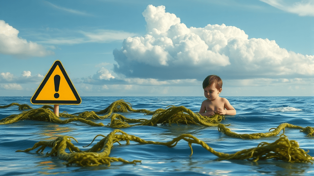 감태 효능부터 부작용, 섭취량, 고르는 법까지 완벽 정리! 4 감태, 많이 먹으면 안 좋을까요? (realistic 스타일)