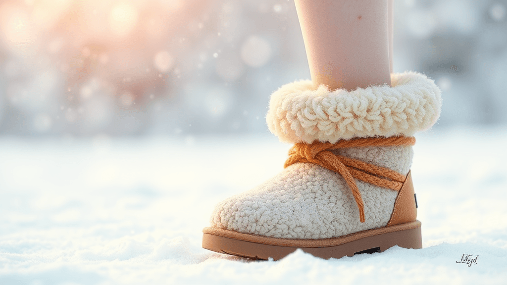 어그 부츠 완벽 가이드: 호주 vs 미국 UGG 비교, 선택부터 관리까지! 4 어그 부츠, 무엇을 고려해야 할까? (watercolor 스타일)