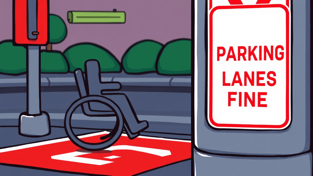 과태료 및 벌금 상세 안내 (cartoon 스타일)