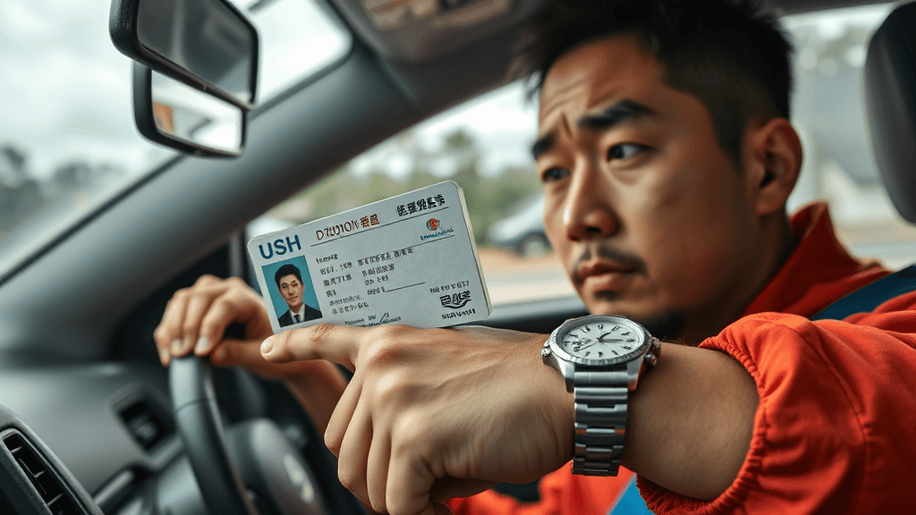 과태료 금액 및 납부 방법 (realistic 스타일)